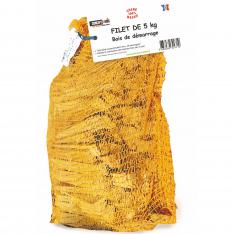 Bois de d�marrage 20 cm, en filet de 5 kg 